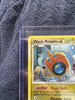 The Pokemon Company Wash Rotom RT5/6 Rising Rivals Reverse Holo Ultra Rare 90 HP - Image 3