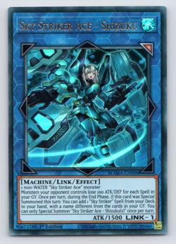Sky Striker Ace - Shizuku - MAMA-EN006 - Ultra Rare - 1st Edition - Yugioh - Image 1