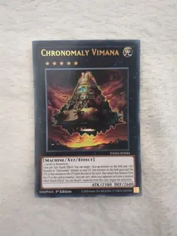 DAMA-EN044 Chronomaly Vimana - Ultra Rare 1st Edition Lightly Played YuGiOh - Image 1