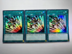 3 x Emergency Teleport RA02-EN053 Ultra Rare 1st Edition YuGiOh Playset NM - Image 1