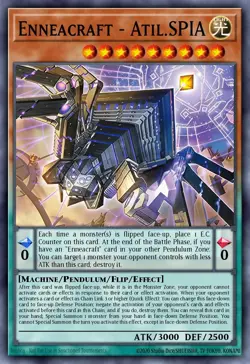 BLZD-EN020 "Enneacraft - Atil.SPIA" Super Rare Yu-Gi-Oh! - Image 1