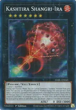 Kashtira Shangri-Ira - DABL-EN045 - NM/VLP - Super Rare - 1st ed - Yugioh - Image 1