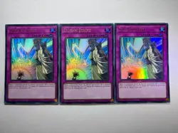 3 x Solemn Strike RA02-EN079 Ultra Rare 1st Edition YuGiOh Playset NM - Image 1