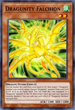 BLGG-EN012 Dragunity Falchion Ultra Rare Yu-Gi-Oh! NEW - Image 1
