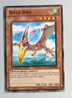 SPEED BIRD *1st EDITION YS11-EN008 ENGLISH Yu Gi Oh! - Image 1