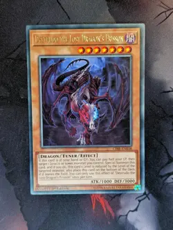 YuGiOh Destrudo the Lost Dragon's Frisson Rare 1st Edition CIBR-EN038 - Image 1