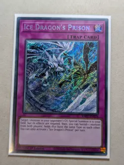 Ice Dragon's Prison Secret Rare YuGiOh RA01-EN078 - Image 1