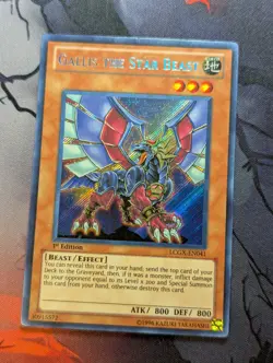 Gallis the Star Beast LCGX-EN041 Secret Rare YuGiOh TCG Card - NM - Image 1