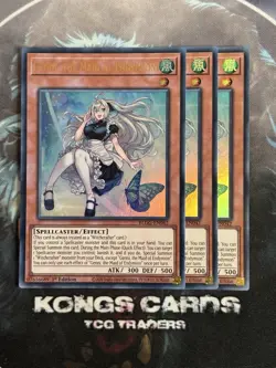 3X BLGG-EN042 Genni, the Maid of Endymion Ultra Rare Yu-Gi-Oh! PLAYSET - Image 1