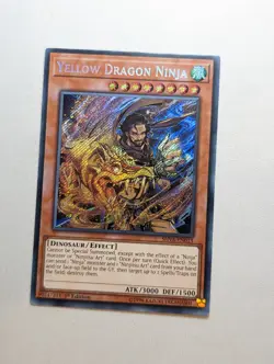 Yellow Dragon Ninja - SHVA-EN013 - Secret Rare 1st Edition Yugioh - Image 1