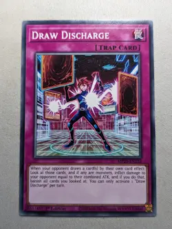 YUGIOH MP20-EN132 Draw Discharge Common 1st Edition - Image 1