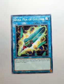 Quill Pen of Gulldos - LED8-EN056 - Common - 1st Edition - Yugioh - Image 1