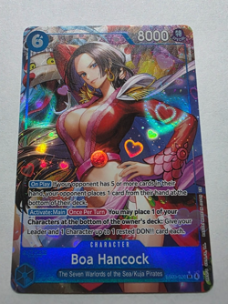 Boa Hancock EB03-026 Alternate Alt Art SR One Piece Heroines - Image 1