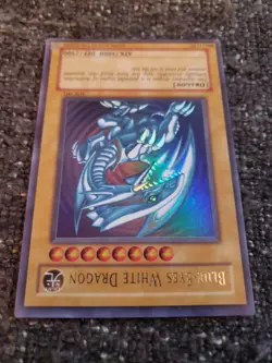 Vintage YuGiOh Starter Deck Kaiba Blue Eyes White Dragon SDK-001 High Grade M/NM - Image 5