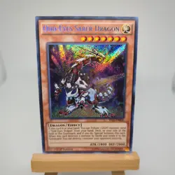 YuGiOh! Odd-Eyes Saber Dragon YS15-ENF00 1st Edition Secret Rare NM - Image 1