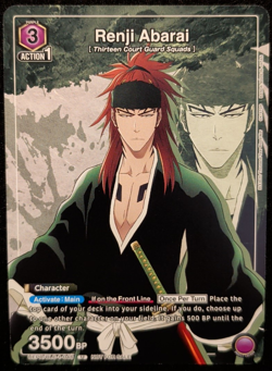 Union Arena English Renji Abarai Promo UEPR/BLC-1-046 Bleach Tournament - Image 1