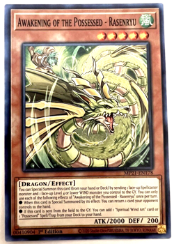 YuGiOh! - Awakening of the Possessed - Rasenryu - MP21-EN178 1st Edition Common - Image 1