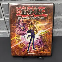 Yugioh Trading Card Game Binder 1996 Yugi Muto VINTAGE Konami - Image 1