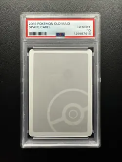 2019 POKEMON OLD MAID SPARE CARD PSA 10 - Image 1