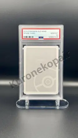 2019 POKEMON OLD MAID SPARE CARD PSA 10 - Image 2