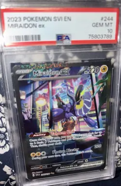 Pokemon 2023 Miraidon Gen Mint 10. Nice Card - Image 2