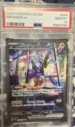 Pokemon 2023 Miraidon Gen Mint 10. Nice Card - Image 3