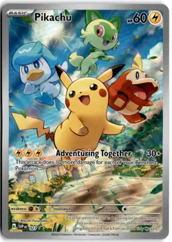 Pikachu - Promo SV: Scarlet & Violet Promo Cards 027 NM - Image 1
