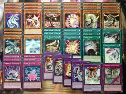 Yugioh Tournament Ready to Play Cyber Dragon 45 Card Deck Cyber **HOT** + Bonus - Image 1