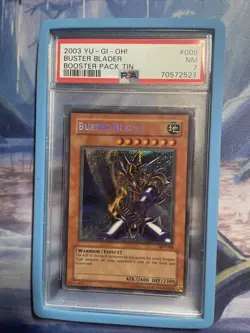 Yugioh Graded PSA 7 - Buster Blader - BPT-008 NM - 2003 Tin Promo - Image 4