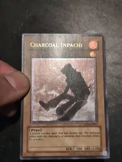 Yu-Gi-Oh! ULTIMATE RARE HOLO CARD CHARCOAL INPACHI SOD-EN001 VLP - Image 2