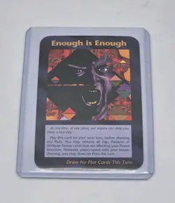 Assassins Series INWO 1995 Illuminati Card Game Donald Trump ENOUGH IS ENOUGH - Image 3