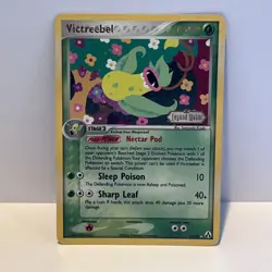 Pokemon Victreebel Card 13/92 EX Legend Maker Reverse Holo Stamped LP - Image 1