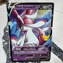 Dark Sylveon V Promo Holo SWSH: Sword & Shield Promo Cards SWSH134 NM - Image 1