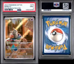 Mimikyu 075 Sv: Scarlet & Violet Promo Cards Holo Psa9!! - Image 1