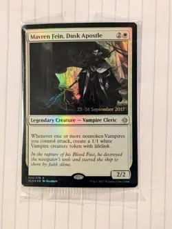 1x Near Mint, English Mavren Fein, Dusk Apostle - Foil - Prerelease Promo - Prer - Image 1