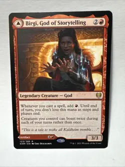 Birgi, God of Storytelling Kaldheim Regular - Image 1