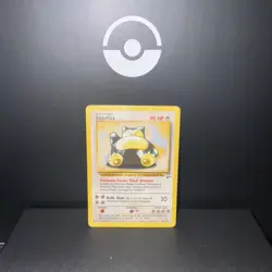 Pokemon TCG Snorlax Card 30/130 Base Set 2 Vintage Non-Holo Rare MP - Image 1