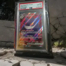 Pokemon Gengar EX Temporal Forces Ultra Rare Holo Card 193/162 PSA 10 GEM MINT - Image 1