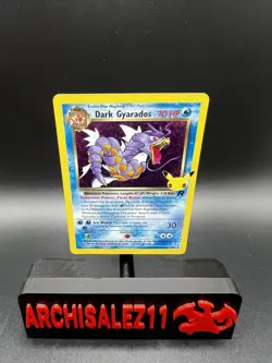 Dark Gyarados 8/82 Celebrations 25th Anniversary NM Holo Foil Rare Pokemon Card - Image 1