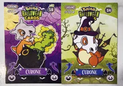 Pokemon Collectoons halloween card lot Cubone - Image 1