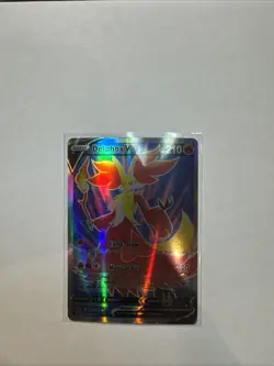 Pokemon TCG Delphox v Sword & Shield Lost Origin Holo Ultra Rare Card 173/196 - Image 1