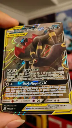 Pokemon TCG Umbreon & Darkrai GX Tag Team Unified Minds Card 125/236 NearMint NM - Image 3