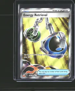 Energy Retrieval 108/086 Ultra Rare ME04: Chaos Rising Pokemon NM/M - Image 1
