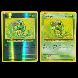 Caterpie Duo 3/108 Reverse Holo & Non-Holo XY Evolutions 2016 Pokemon - Image 1