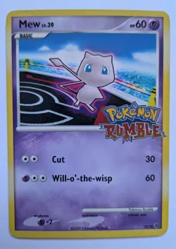 2009 Pokemon Pokemon Rumble Mew 10/16 - Image 1
