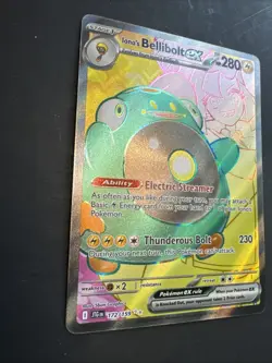 Ionos Bellibolt Ex 172/159 Pokemon TCG Journey Together Full Art NM - Image 2