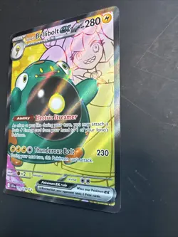 Ionos Bellibolt Ex 172/159 Pokemon TCG Journey Together Full Art NM - Image 3