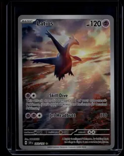 Pokemon TCG Latios 203/191 Surging Sparks Illustration Rare NM - Image 1