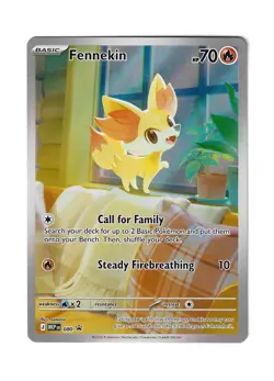 Fennekin 080 BSP Chaos Rising ETB Promo NM - Image 1