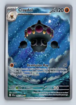 Claydol 092/086 Shiny Rare ME04: Chaos Rising Pokemon NM/M - Image 1